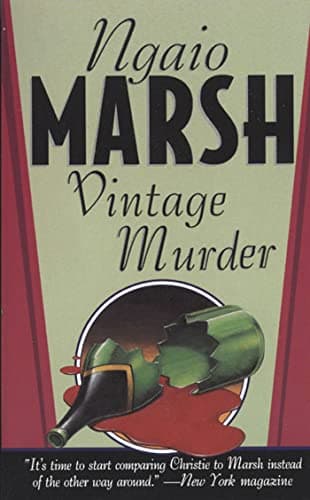 Book cover for Vintage Murder (Roderick Alleyn Mysteries) by Marsh, Ngaio