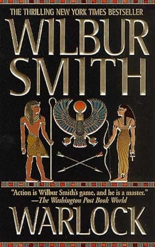 Book cover for Warlock: A Novel of Ancient Egypt (Novels of Ancient Egypt) by Smith, Wilbur