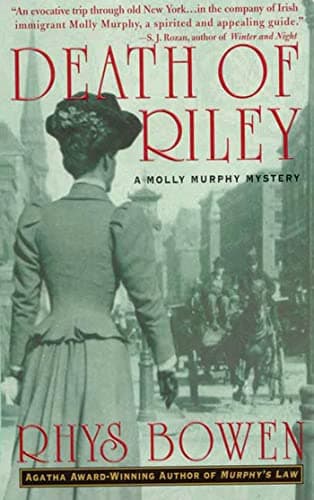 Book cover for Death of Riley: A Molly Murphy Mystery (Molly Murphy Mysteries) by Bowen, Rhys