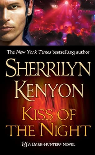 Book cover for Kiss of the Night (Dark-Hunter, Book 5) by Sherrilyn Kenyon