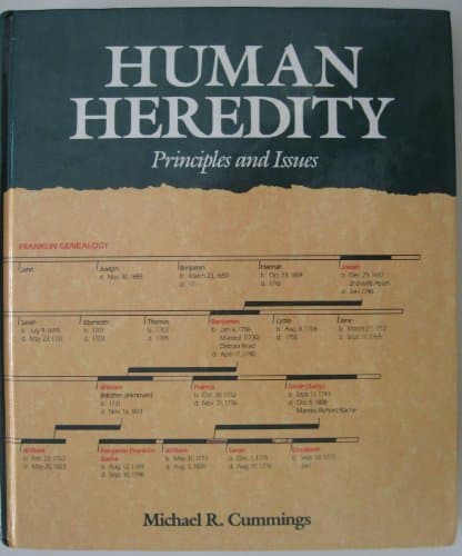Book cover for Human heredity: Principles and issues by Cummings, Michael R