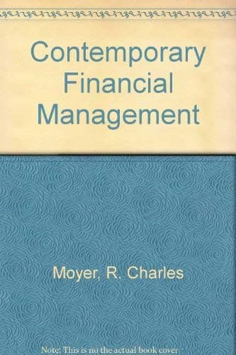 Book cover for Contemporary Financial Management by Moyer, R. Charles et al