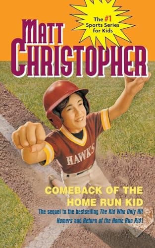Book cover for Comeback of the Home Run Kid (Matt Christopher) by Christopher, Matt
