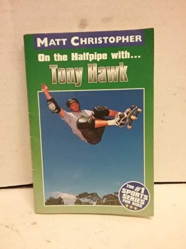 Book cover for On the Halfpipe with Tony Hawk by Christopher, Matt