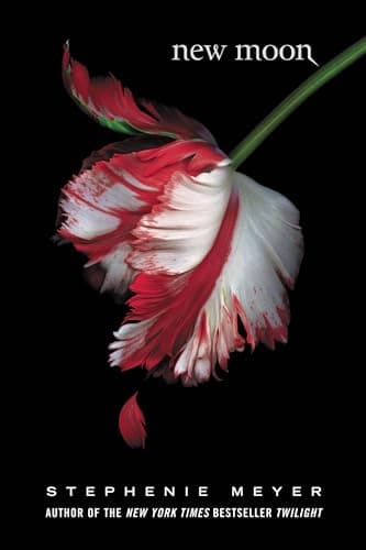 Book cover for New Moon (Twilight) by Meyer, Stephenie