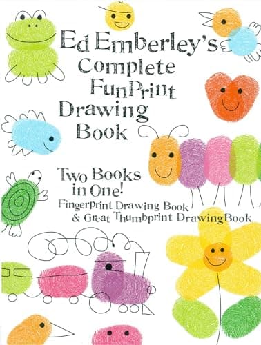 Book cover for Ed Emberley's Complete Funprint Drawing Book by Emberley, Ed