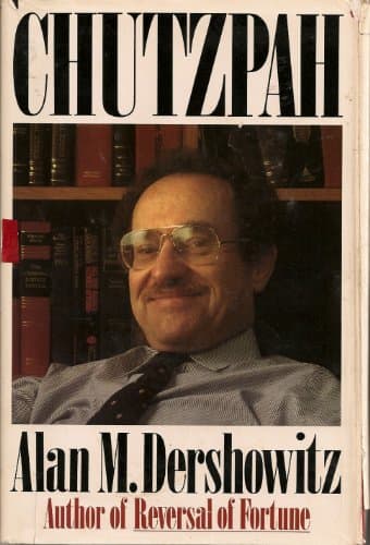 Book cover for Chutzpah by Dershowitz, Alan M.