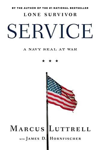 Book cover for Service: A Navy SEAL at War by Luttrell, Marcus
