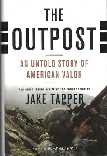 Book cover for The Outpost: An Untold Story of American Valor by Tapper, Jake