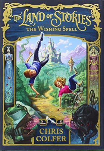Book cover for The Land of Stories: The Wishing Spell by Colfer, Chris