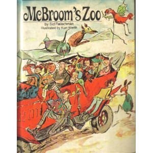 Book cover for McBroom's Zoo by Fleischman, Sid