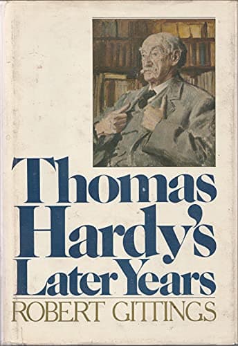 Book cover for Thomas Hardy's Later Years by Gittings, Robert