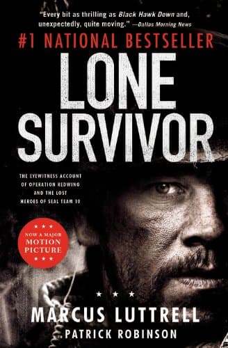 Book cover for Lone Survivor: The Eyewitness Account of Operation Redwing and the Lost Heroes of SEAL Team 10 by Luttrell, Marcus
