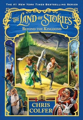 Book cover for The Land of Stories: Beyond the Kingdoms by Colfer, Chris