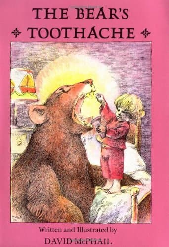 Book cover for The Bear's Toothache by McPhail, David