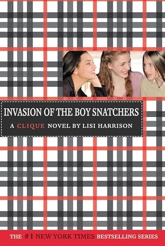 Book cover for Invasion of the Boy Snatchers by Harrison, Lisi