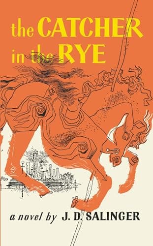 Book cover for The Catcher in the Rye by J.D. Salinger