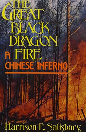 Book cover for Great Black Dragon Fire: A Chinese Inferno by Salisbury, Harrison E.