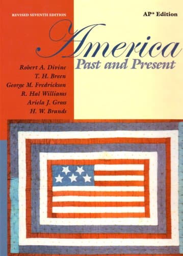 Book cover for America Past and Present by Divine, Robert A.