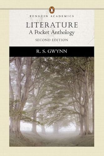 Book cover for Literature: A Pocket Anthology (Penguin Academics) by Gwynn, R. S.