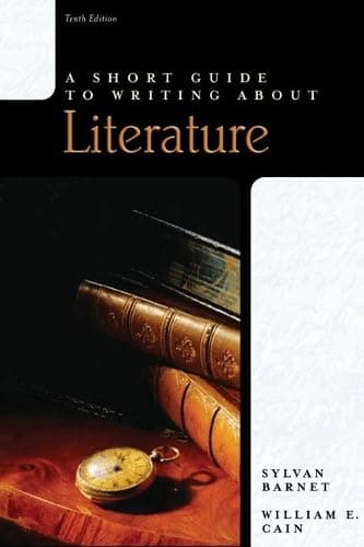 Book cover for A Short Guide To Writing About Literature by Barnet, Sylvan