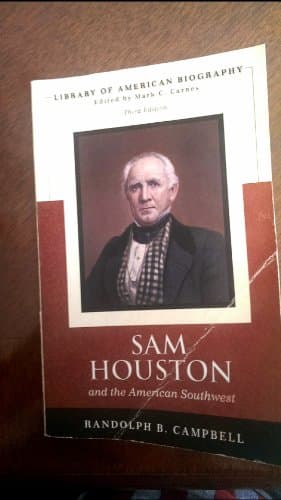 Book cover for Sam Houston and the American Southwest, 3rd Edition (Library of American Biography) by Campbell, Randolph