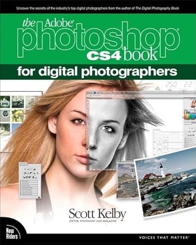 Book cover for The Adobe Photoshop CS4 Book: For Digital Photographers by Kelby, Scott