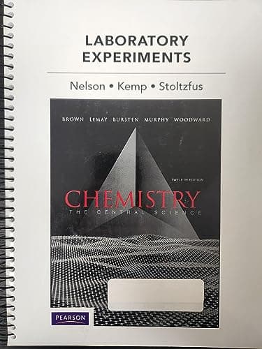Book cover for Laboratory Experiments for Chemistry: The Central Science by Brown, Theodore