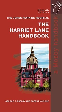 Book cover for Harriet Lane Handbook: A Manual for Pediatric House Officers by Johns Hopkins Hospital