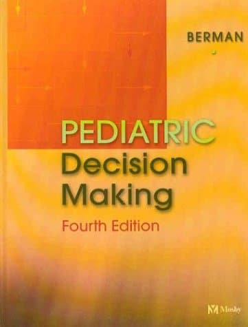 Book cover for Pediatric Decision Making by Berman MD, Stephen