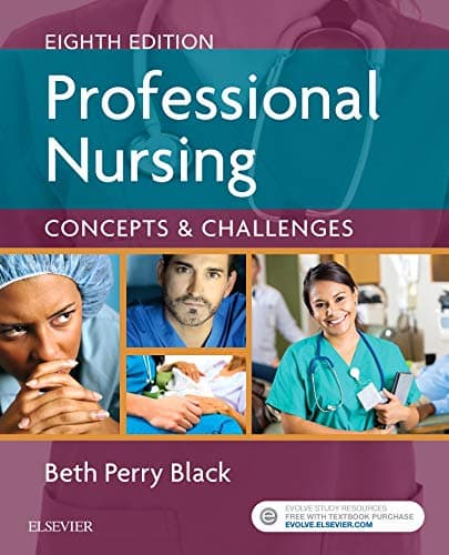 Book cover for Professional Nursing: Concepts & Challenges by Black PhD  RN  FAAN, Beth