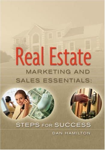 Book cover for Real Estate Marketing & Sales Essentials: Steps for Success by Hamilton, Dan