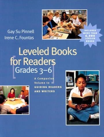 Book cover for Leveled Books for Readers, Grades 3-6: A Companion Volume to Guiding Readers and Writers by Fountas, Irene