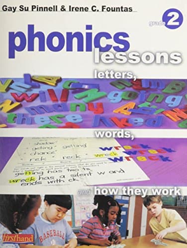 Book cover for Phonics Lessons (Grade 2): Letters, Words, and How They Work by Gay Su Pinnell