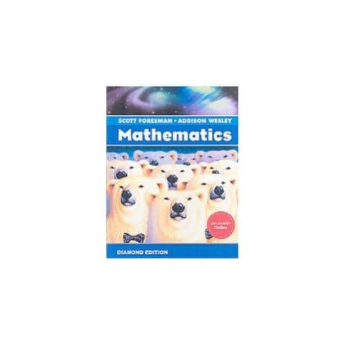 Book cover for Scott Foresman-Addison Wesley Mathematics: Grade 6: Diamond Edition by Charles, Randall I.