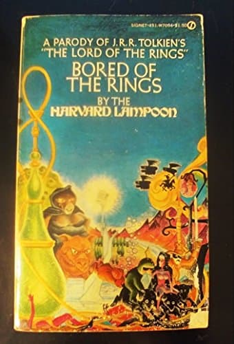 Book cover for Bored of the Rings by Henry N. Beard