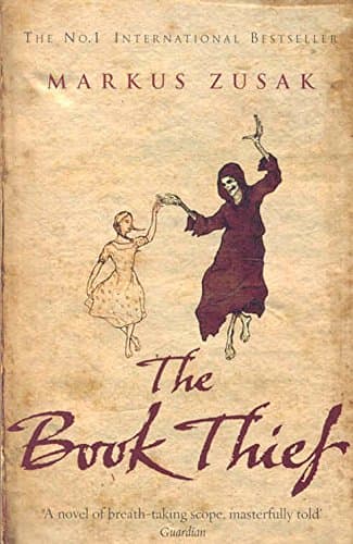 Book cover for The Book Thief by MARKUS ZUSAK