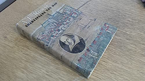 Book cover for Shakespeare the man by Rowse, A. L