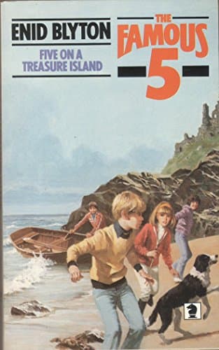 Book cover for Five on a Treasure Island (Knight Books) by Blyton, Enid