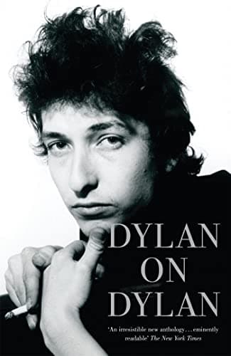 Book cover for Dylan on Dylan by Jonathan Cott