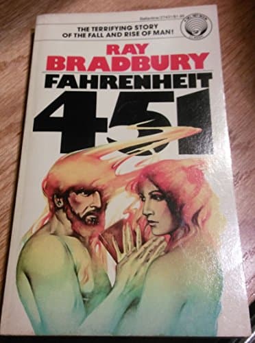 Book cover for Fahrenheit 451 by Bradbury, Ray