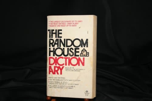 Book cover for Random House Dictionary of English Language (Mass Market Paperback) by Dictionary
