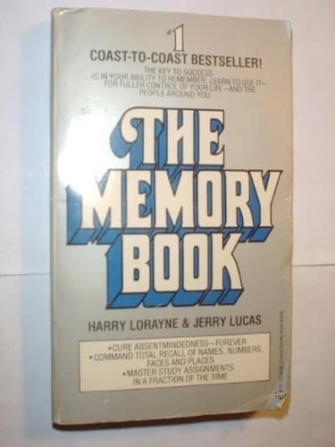 Book cover for The Memory Book by Harry Lorayne
