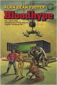 Book cover for Bloodhype by Alan Dean Foster