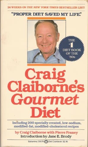 Book cover for Craig Claiborne's Gourmet Diet by Craig Claiborne