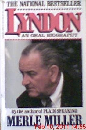 Book cover for Lyndon: An Oral Biography by MILLER, MERLE