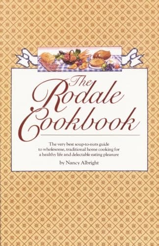 Book cover for The Rodale Cookbook by Albright, Nancy