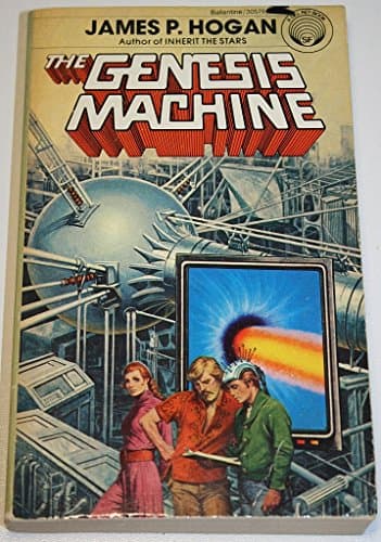 Book cover for The Genesis Machine by Hogan, James P.