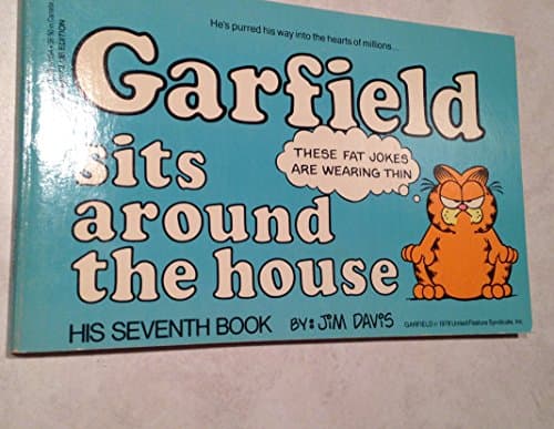 Book cover for Garfield Sits Around the House by Davis, Jim