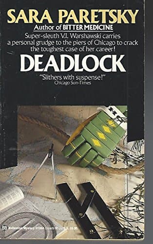 Book cover for DEADLOCK by Paretsky, Sara